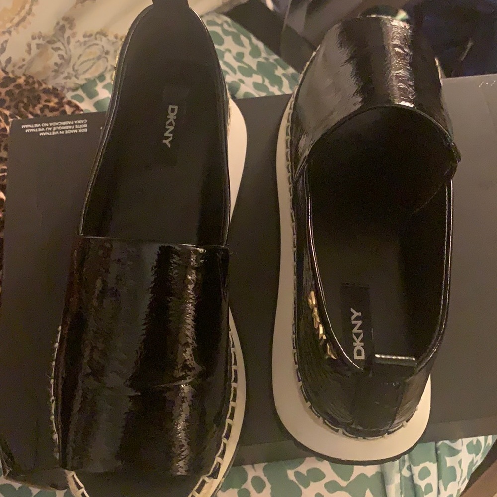 DKNY peek a toe sandals